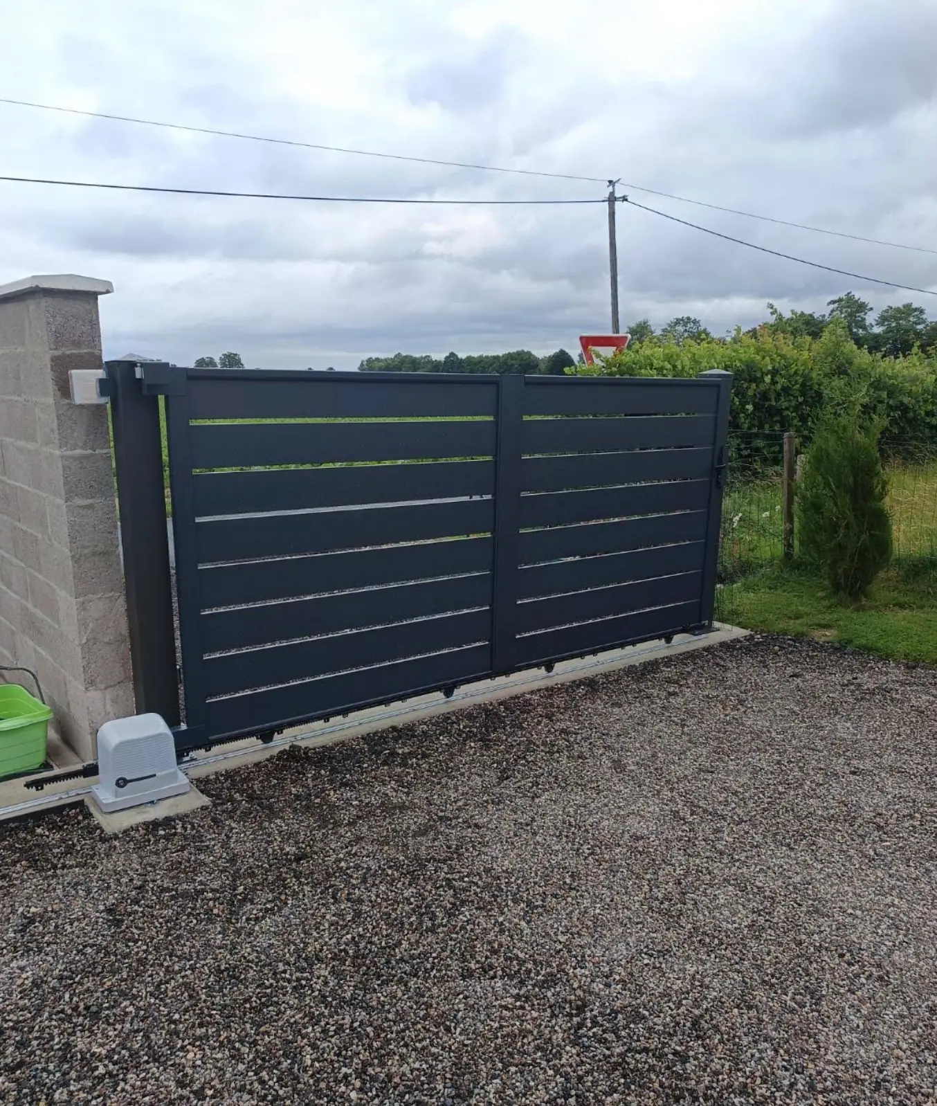 Motorisation — Portail coulissant